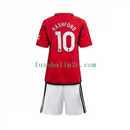 Fußballtrikots Manchester United Marcus Rashford 10 Kinder Heim Trikotsatz 2023-2024 Fußballtrikots Manchester United Marcus Rashford 10 Kinder Heim Trikotsatz 2023-2024